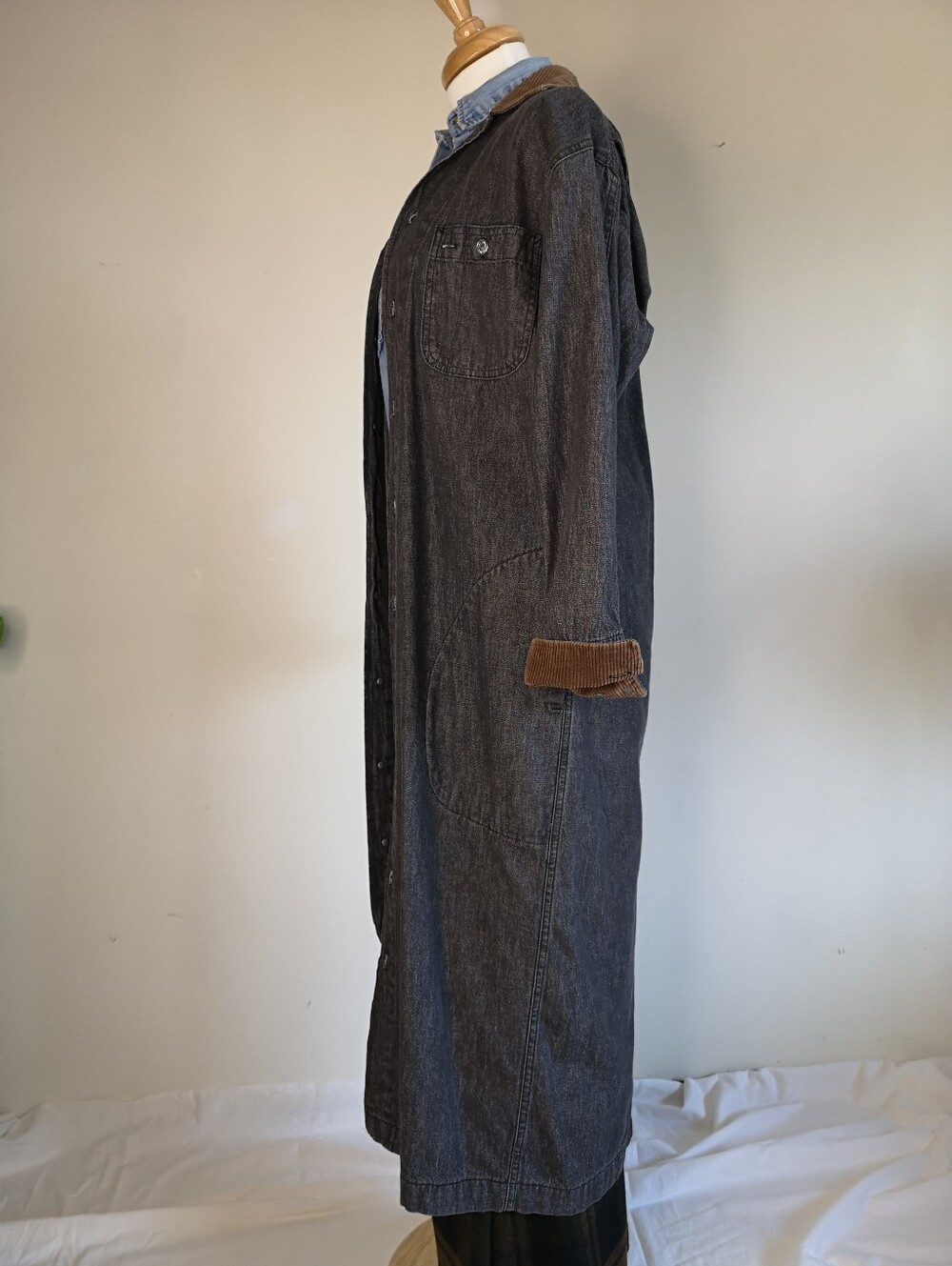 90s Ralph Lauren Duster Jacket - Picture 3 of 9